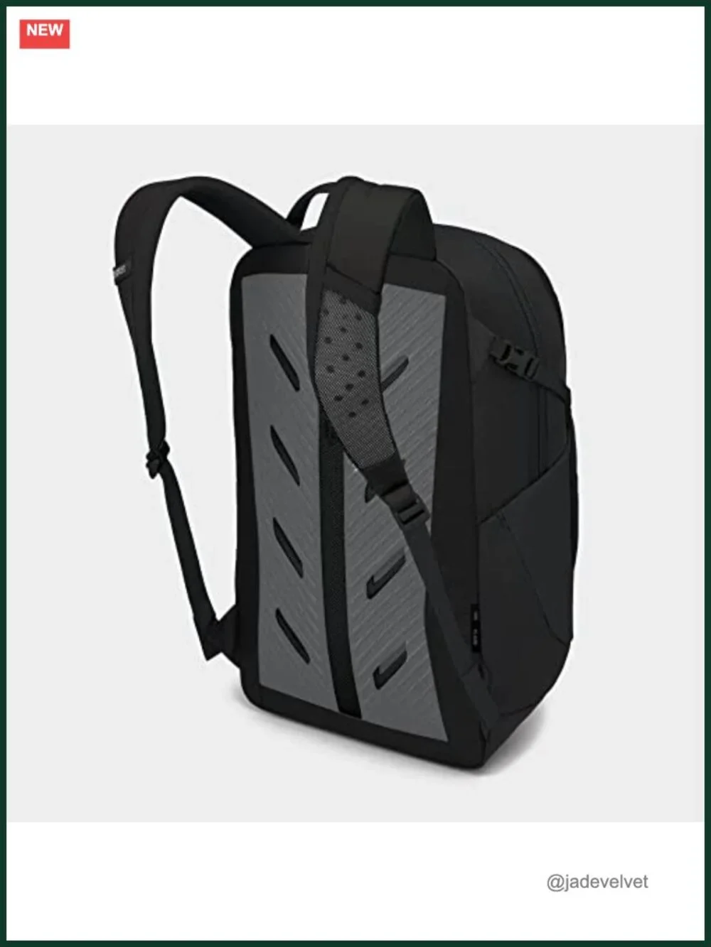 Laptop Backpack, Fits 16in, Polyester, Water Resistant, 27L